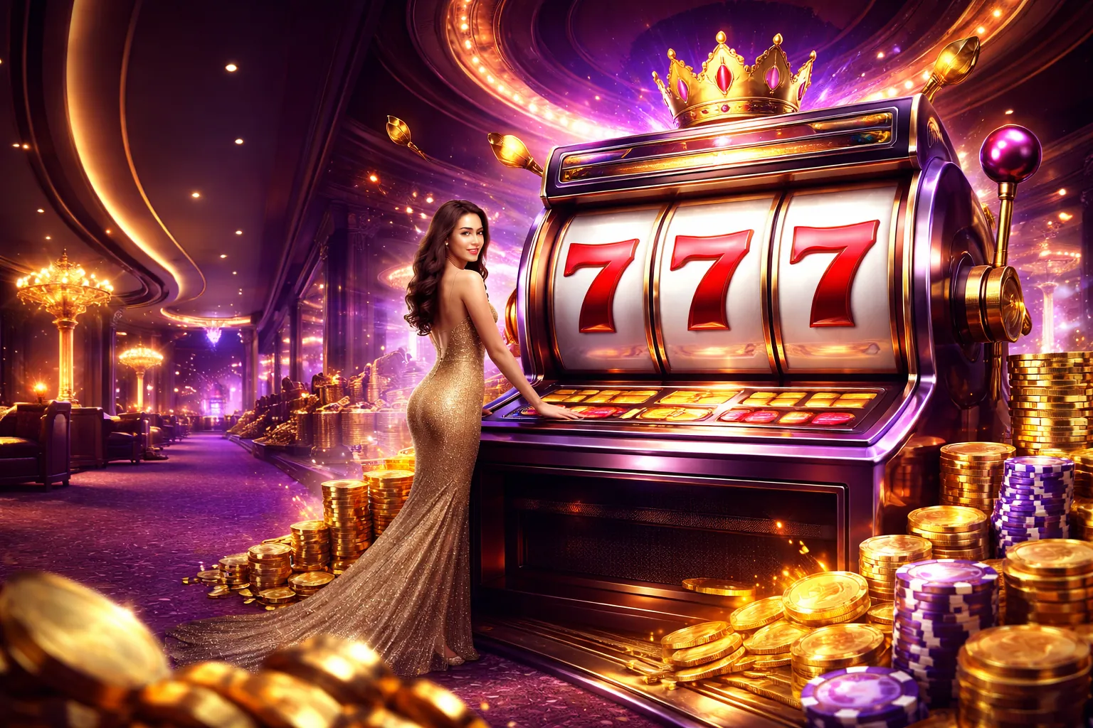 Hình ảnh chính trò chơi Nổ Hũ tại 789bet với biểu tượng tiền thưởng lớn