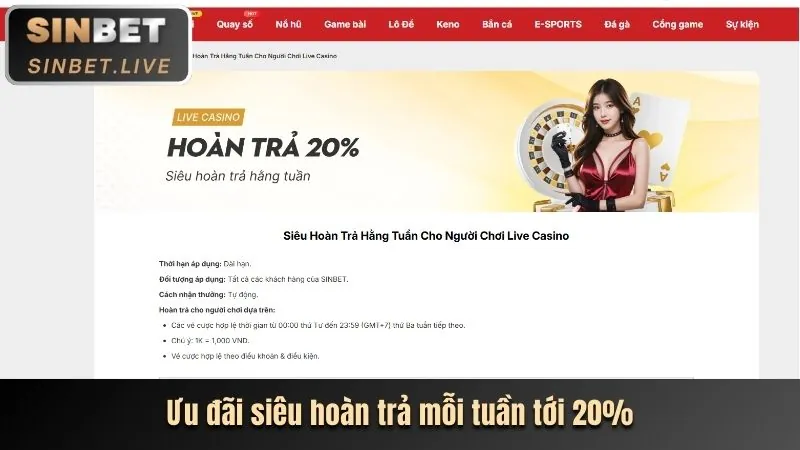 Logo game SINBET